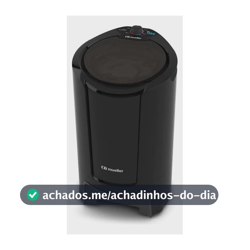Centrífuga De Roupas Mueller Fit 15kg De Roupa Molhada Cor Preto