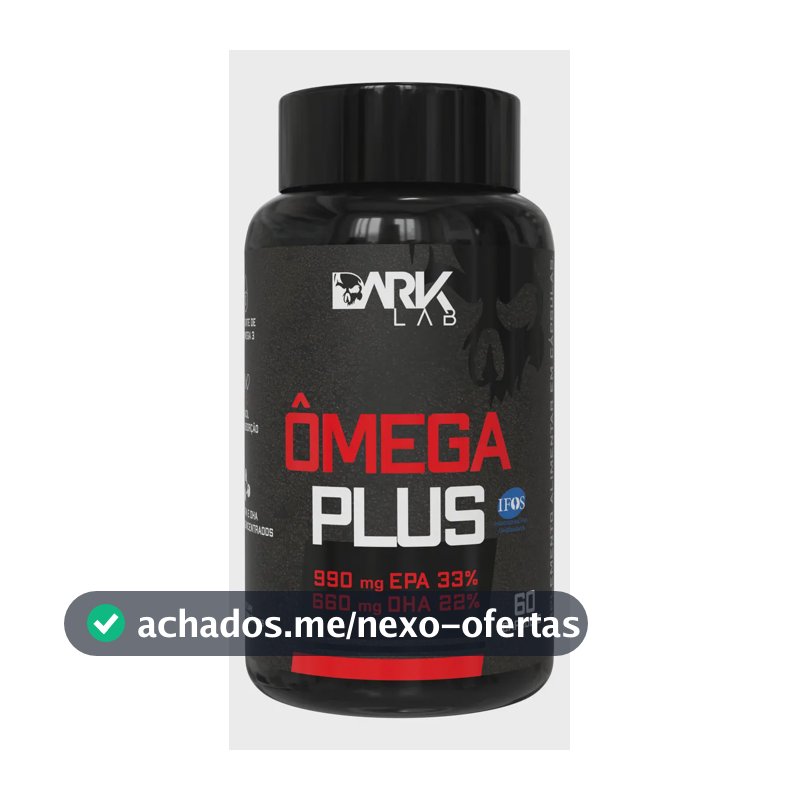 Omega Plus 60 Cápsulas Ômega 3 Dark Lab