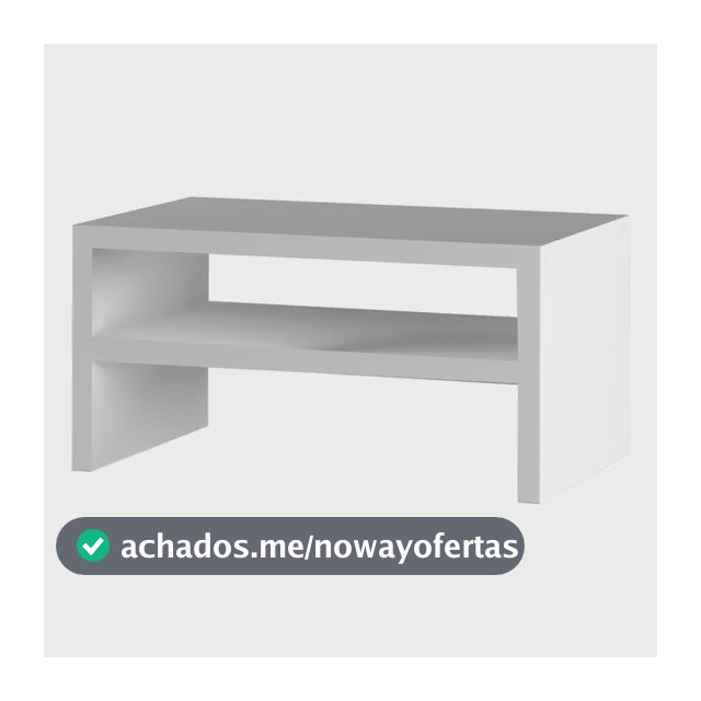 Nicho Suporte Para Monitor Mesa Liso Mdf 33x15x20