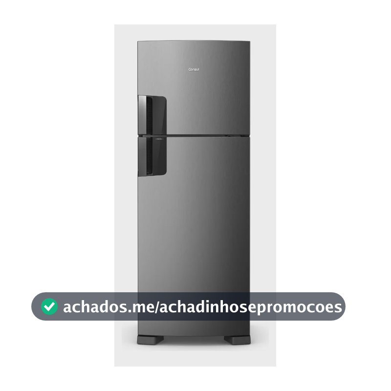 Geladeira Consul Frost Free 455 Litros Duplex Inox - CRM53MK