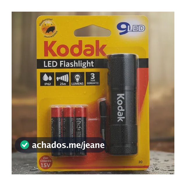 Lanterna Tatica Led Kodak Potente Militar Resistente Agua