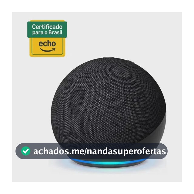 Amazon Echo Dot 5ª Geração Com Alexa E Som Inteligente