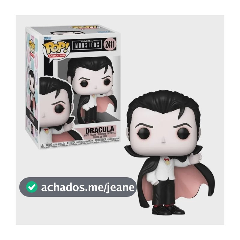 Boneco Funko Pop! Monstros Universais Dracula 2411