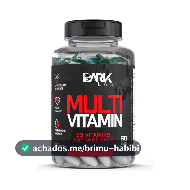 Multivitaminico 60 Tab - Dark Lab (1 tablet por dia)