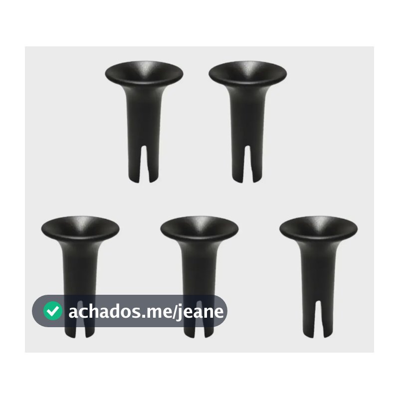 Botão Pino Oscilação Ventilador Arno Turbo Silencio Kit 5 Un