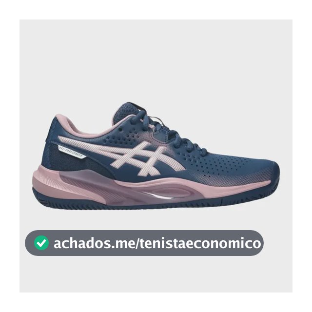 Tênis Asics Gel-challenger 15 Clay Feminino Azul Oferta Azul 38 Br