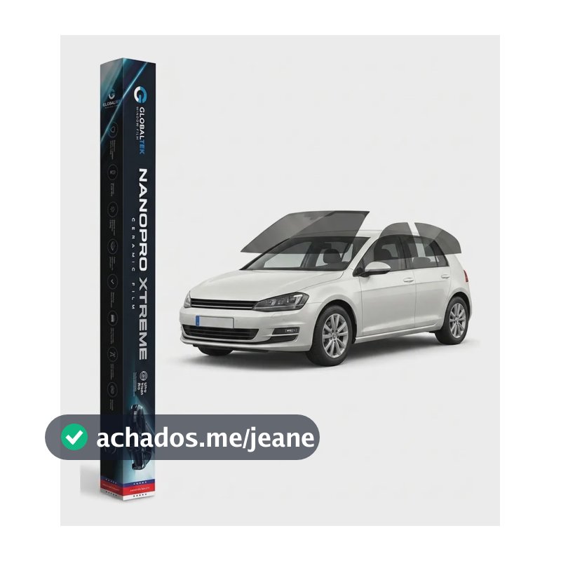 Película Automotiva Volkswagen Golf 2014-2019 Nano Cerâmica Térmica Pré-cortada Anti Calor Proteção Uv Outra Combinação - Informe No Chat