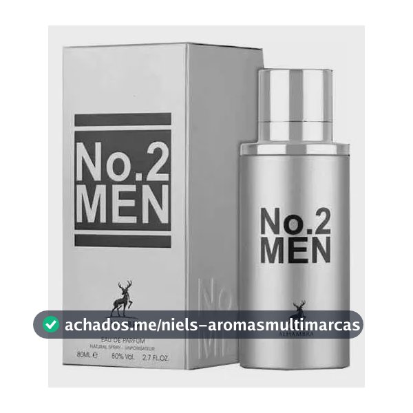Perfume Masculino Alhambra Maison No. 2 Eau De Parfum 80 Ml Em Spray