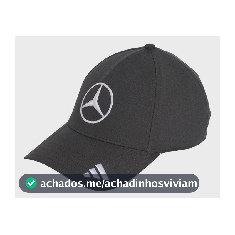 Boné adidas Mercedes - Cor Preto Tamanho Un