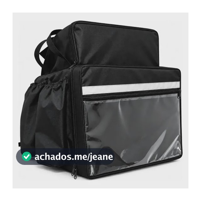 Capa Mochila Bag Delivery Motoboy Aplicativo 45l  S/isopor