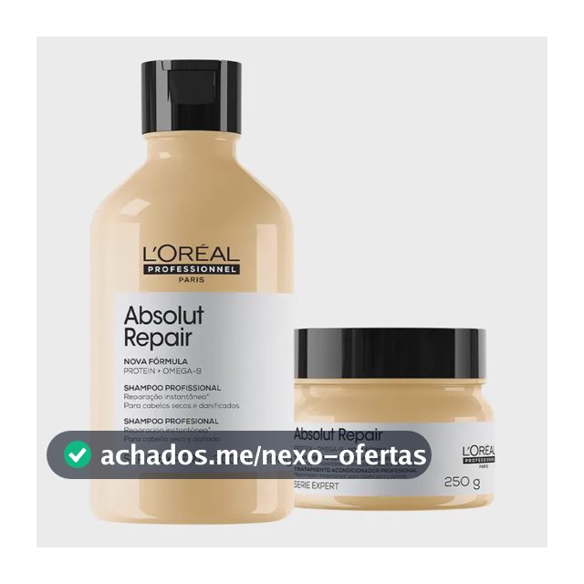 Kit L'oréal Professionnel Absolut Repair Shampoo + Mask