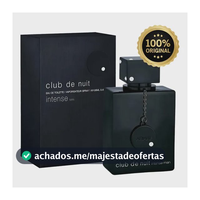 Perfume Club De Nuit Intense Da Armaf Edt 105ml Masculino