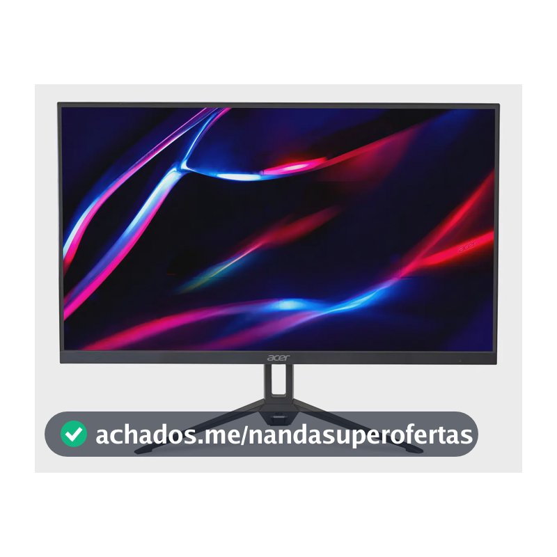 Monitor Gamer Acer Nitro KG243Y P1bip 23,8″ | Full HD • 144Hz • 1ms VRB • IPS • HDMI • DisplayPort • ZeroFrame