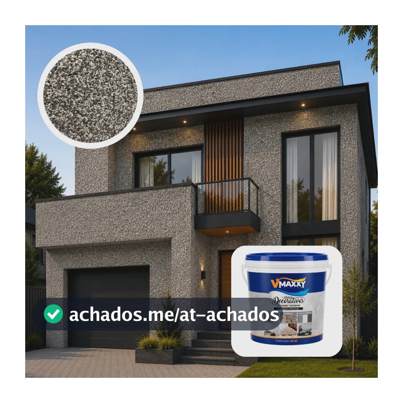 Revestimento Decorativo Pedras Naturais para Parede e Fachada com Efeito Pedra Vulcanica 20 kg