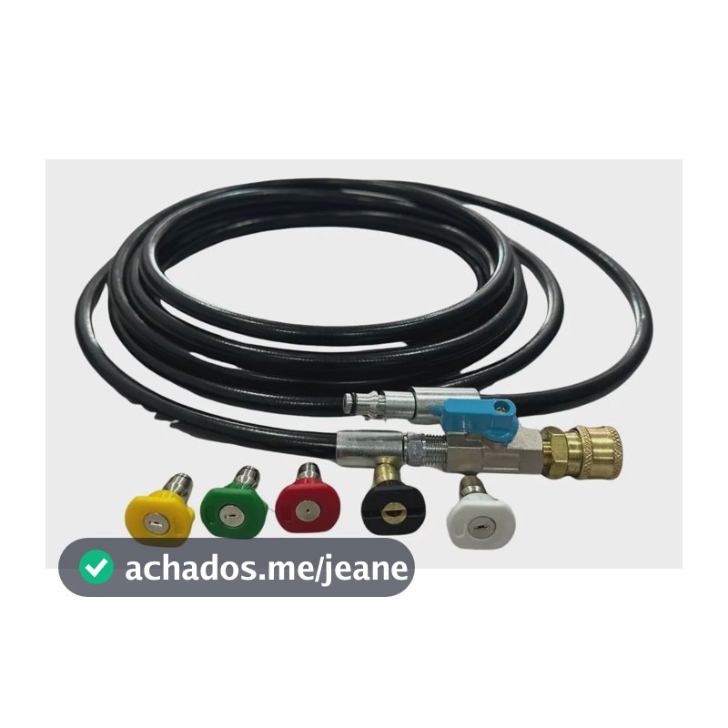 Mangueira Lavadora  Wap Ousada Nylon 10 Metros + Bico