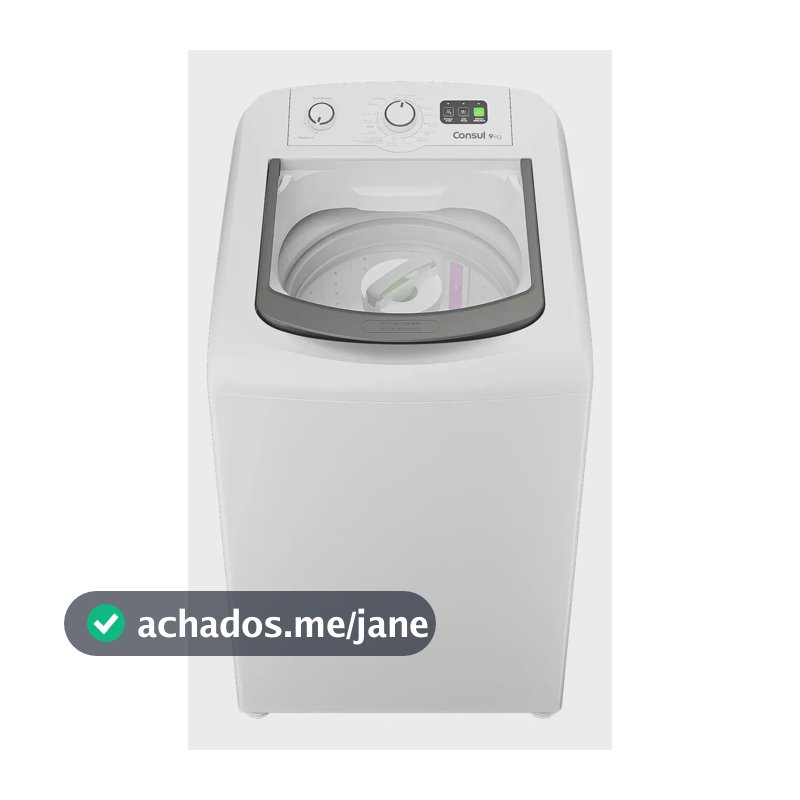 Máquina De Lavar Consul 9kg Branca Com Dosagem - C Branco