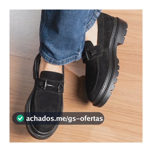 Sapato Social Masculino Mocassim Adulto Moderno Camurça Leve