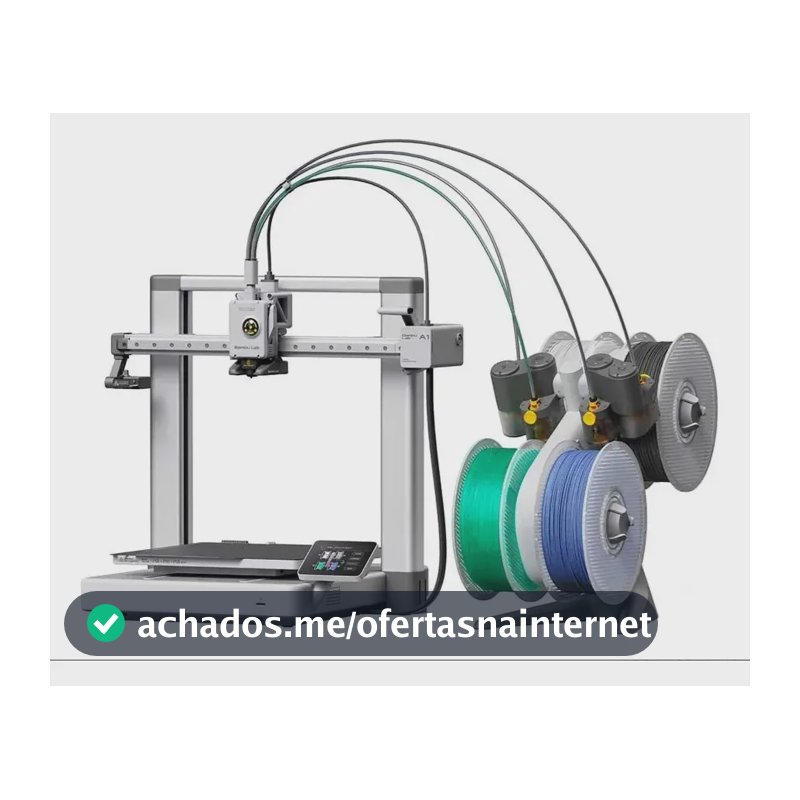 Bambu Lab Impressora 3d A1 Combo Com Ams cor Branco