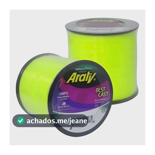 Linha De Pesca Mono Araty 100g Todas Medidas Pesqueiro