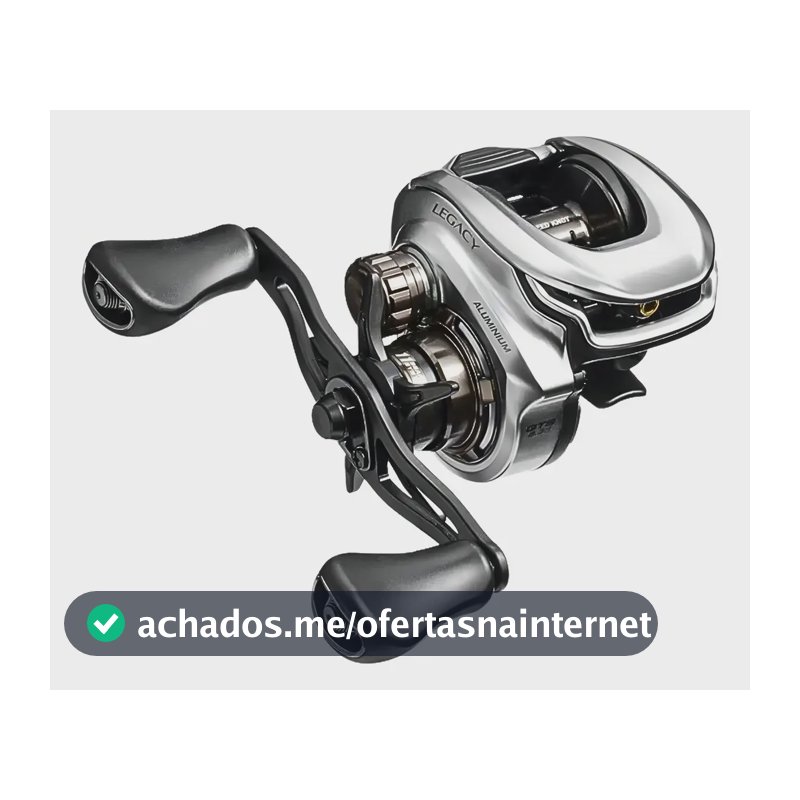 Carretilha Marine Legacy Rec. 8.3:1 Drag 7kg Cor Prateado Lado da manivela Esquerdo