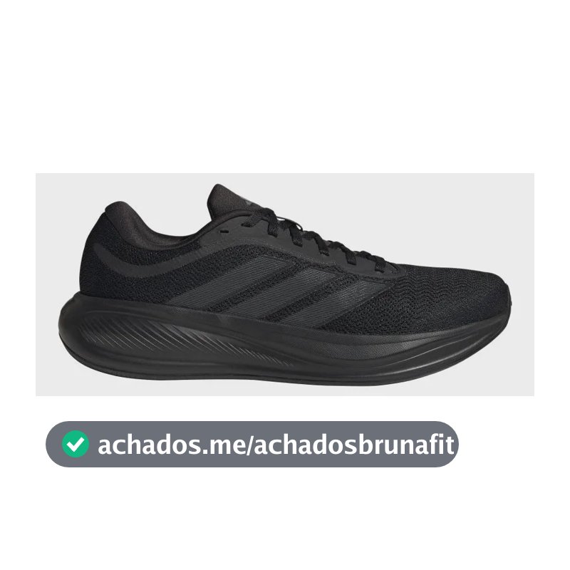 Tênis Response Runner 2 adidas Preto / Core Black / Core Black / Grey Five 39 Br