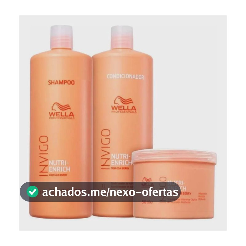 Kit Wella Profissionals Invigo Nutri Enrich (3 Produtos)