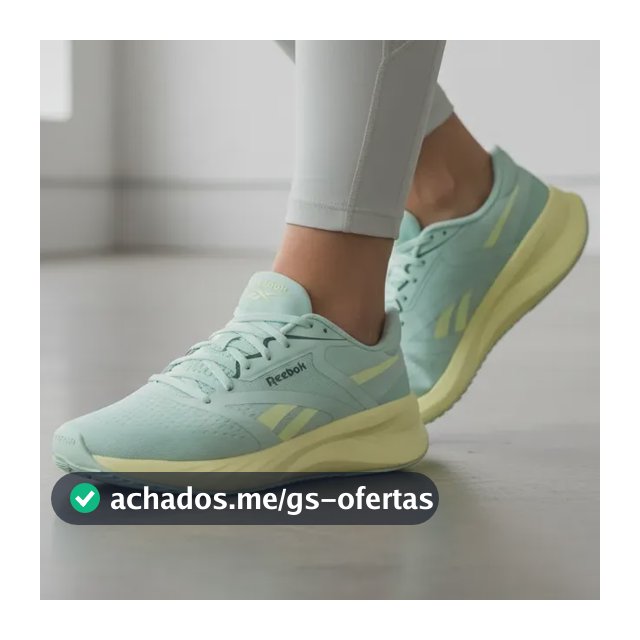 Tênis Reebok Energen Tech Plus 2 Verde Claro/amarelo Fem.