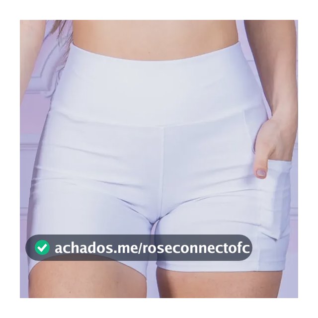Shorts Academia Feminino Modelador Com Bolso Zero Transparen