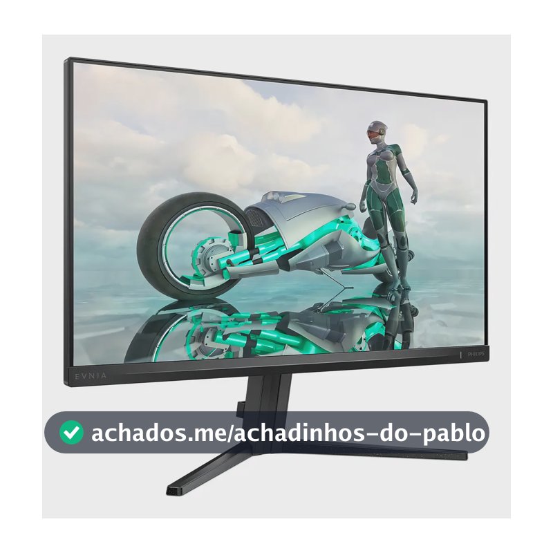 Monitor Gamer Philips 24 Evnia 24m2n3200l Ips 180hz 0,5ms Cor Preto