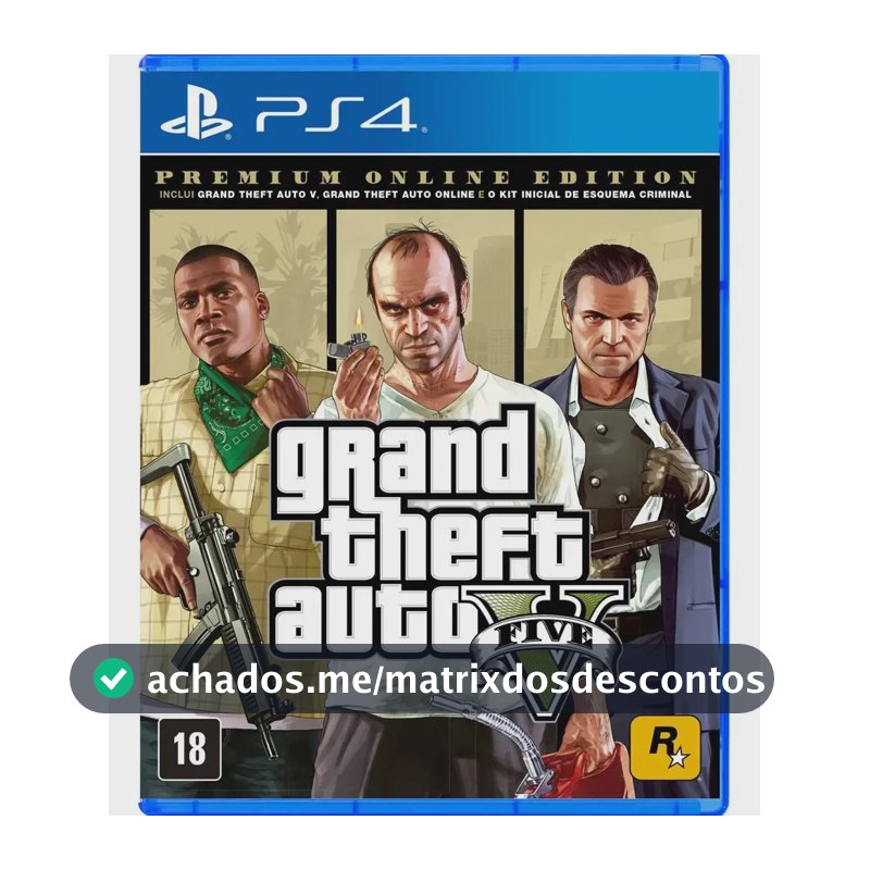 Gta V Premium Online Edition - Ps4