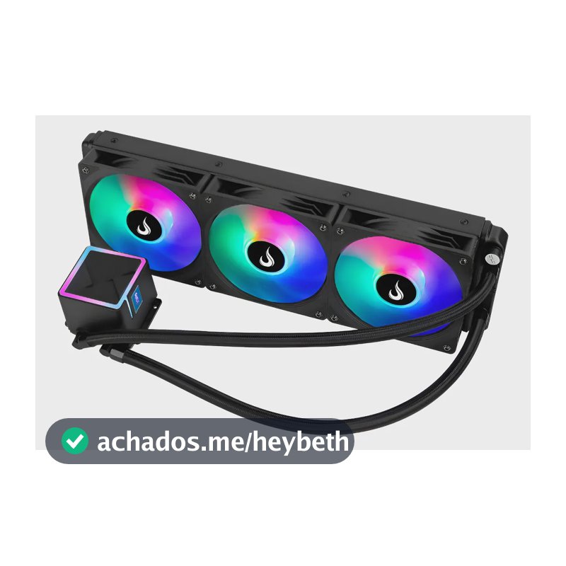 Water Cooler 360mm | Rise Mode | Black Rainbow Preto