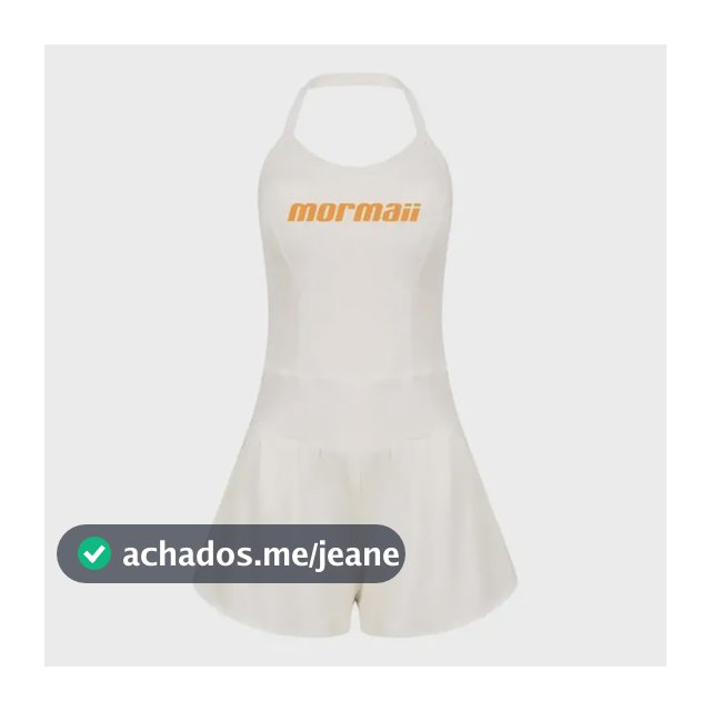 Macaquinho Frente Única Beach Sports Mormaii Off White