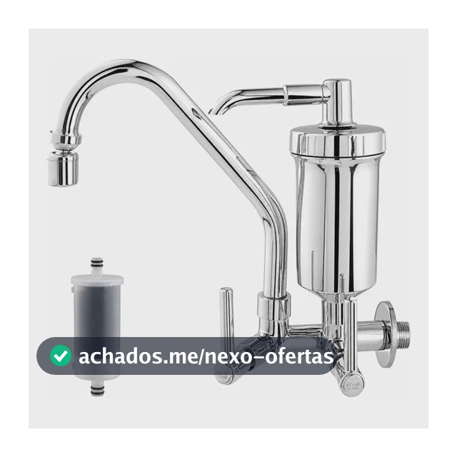Torneira Com Filtro Cozinha Gourmet Parede Bica Móvel Abs