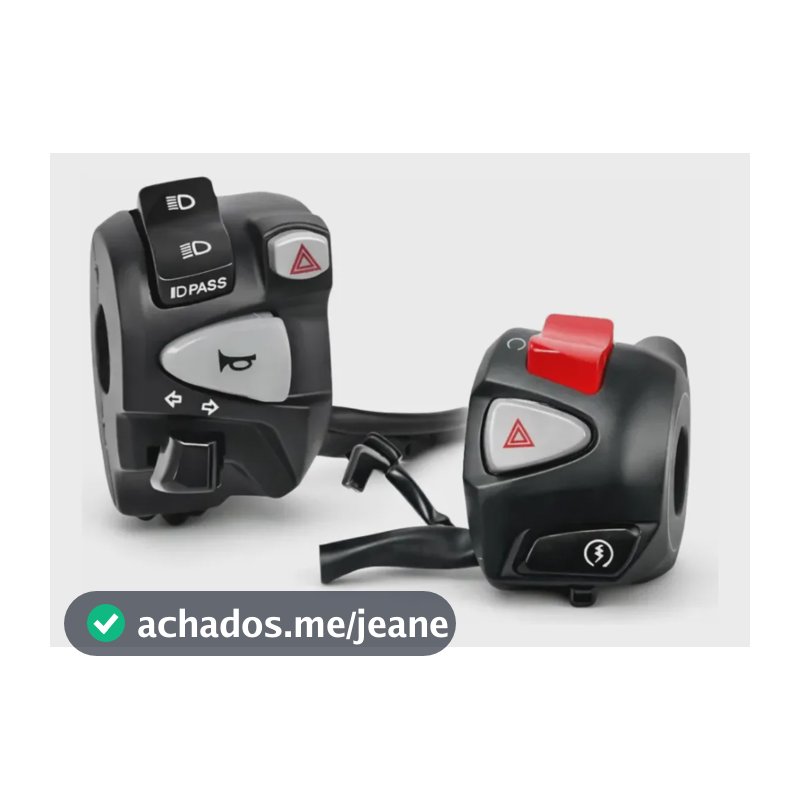 Punho De Partida Cb 500 + Punho De Luz Titan 160 Lampejador