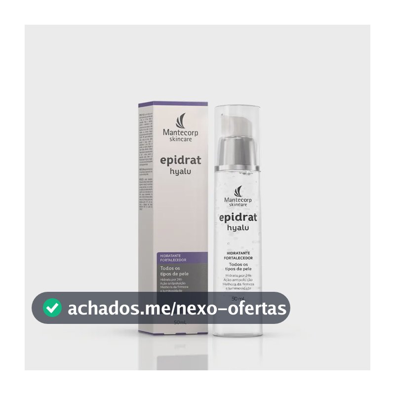 Hidratante Fortalecedor Epidrat Hyalu 50ml Mantecorp Todo Tipo De Pele Dia/noite