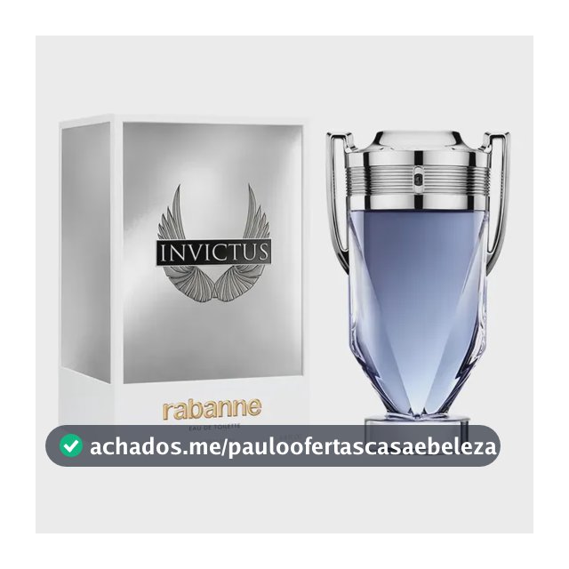 Perfume Rabanne Invictus Eau De Toilette 200 ml Masculino