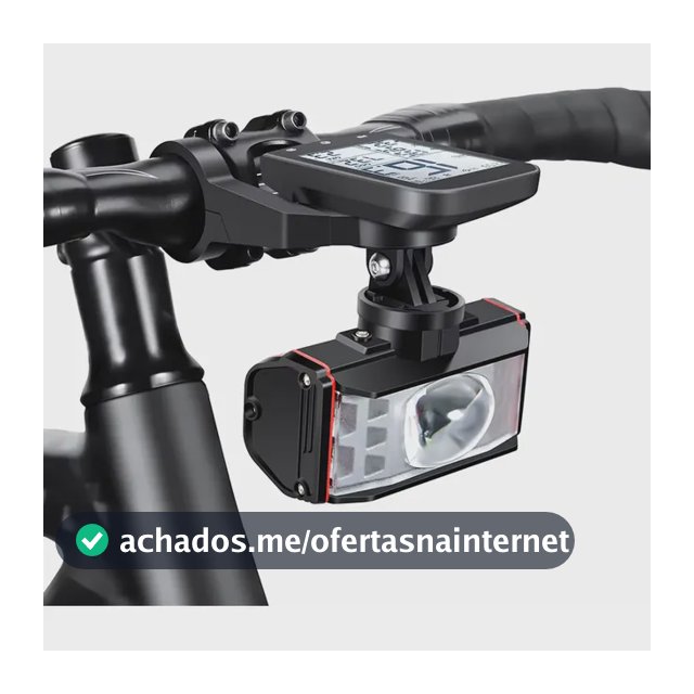 Farol Suporte Velocimento Bike Foco Super Forte Luz Neblina