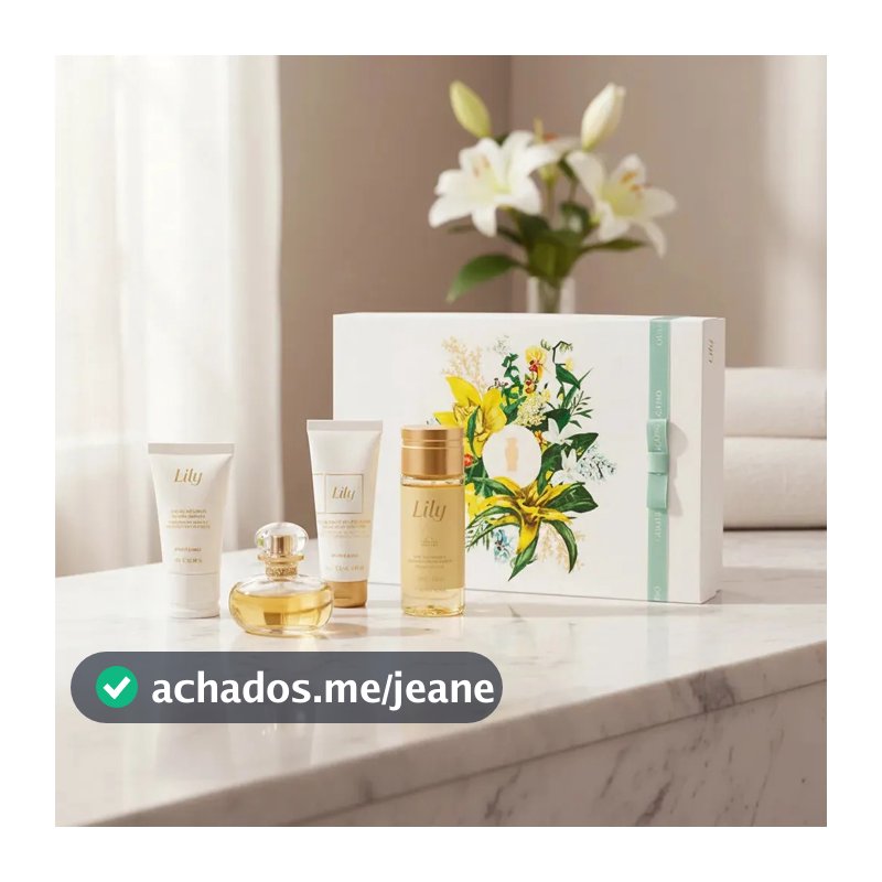 Kit Presente Lily O Boticário Tradicional Feminino