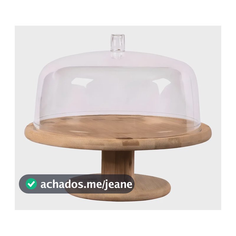 Boleira Ou Com Cúpula Com Pé Linha Sense