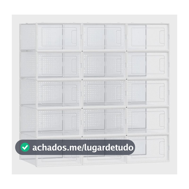 Organizadores Para Armazenamento De Calçados Branco