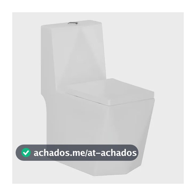 Vaso Sanitário Monobloco Completo - Caixa Acoplada - Vab0005