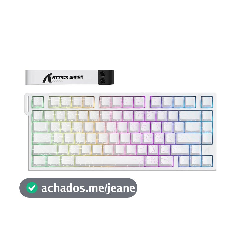 Teclado Magnético Attack Shark R82HE