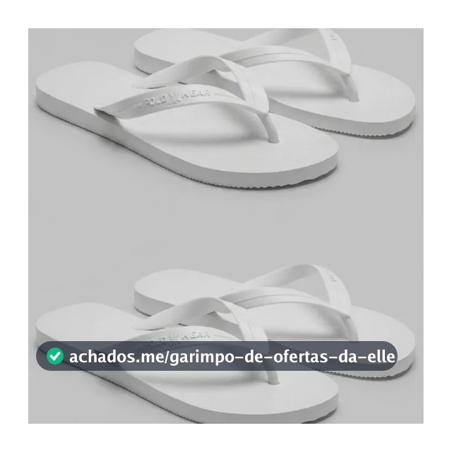 Kit 2 Chinelos Antiderrapantes Polo Wear Original Branco 43/44