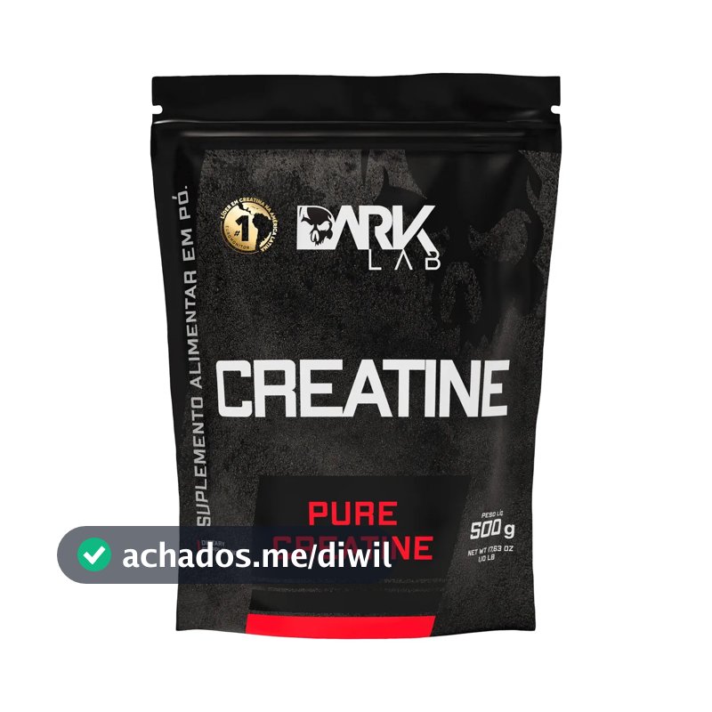 Creatina Dark Lab Premium Pure em pó Sem sabor x 500g