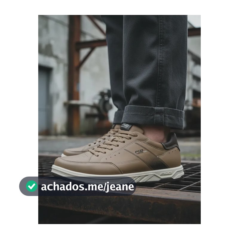 Sapatênis Casual Masculino 172002 Forro Em Tecido Pegada Liso