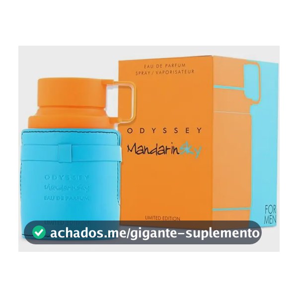Perfume Árabe Masculino Odyssey Mandarin Sky Armaf EDP 100ml