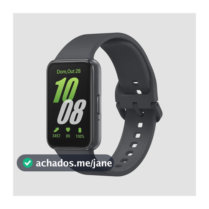 Samsung Galaxy Fit3 Pulseira Esportiva grafite