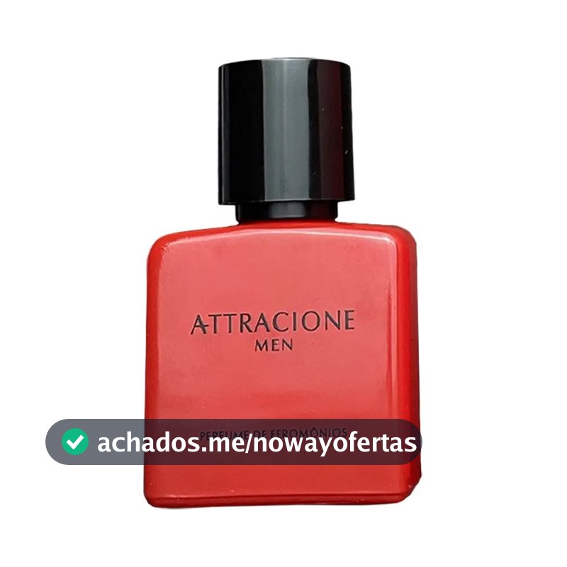 Attracione Men perfume Masculino Com Feromônios Ativados 25 mL