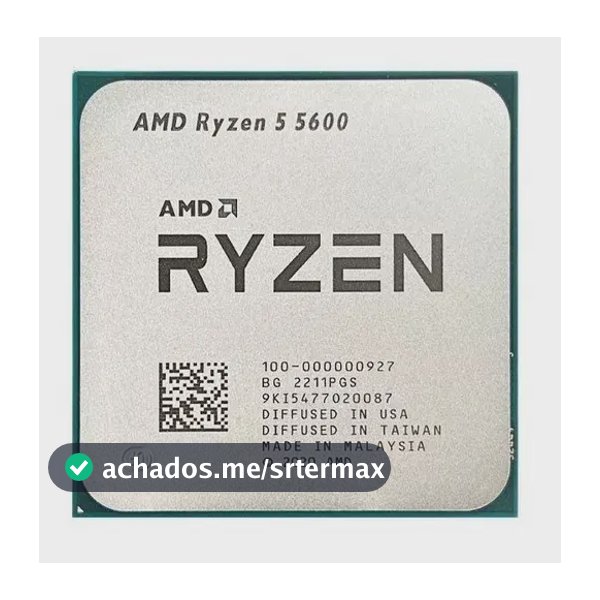 Processador AMD Ryzen 5 5600 Oem Sem Cooler