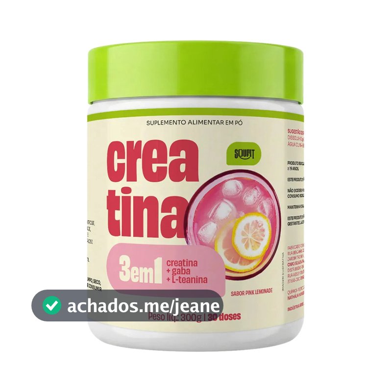Creatina Monohidratada 300g Soufit- Sabor Pink Lemonade Pink Lemonade